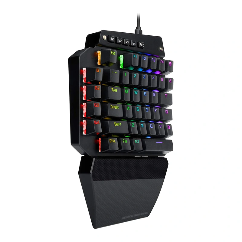 44 tombol RGB Keyboard Gaming Mekanik Kabel