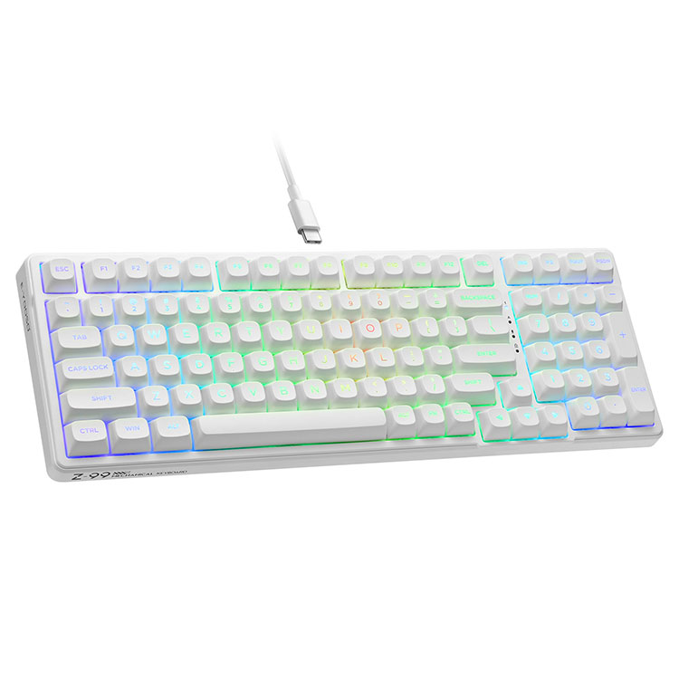 99 Keys kabel Custom Gaming Keyboard