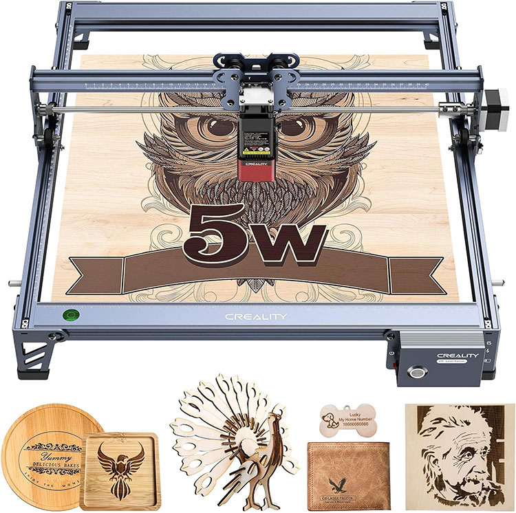 Falcon 5W Laser Engraver karo 72000mW Output Power Efficient
