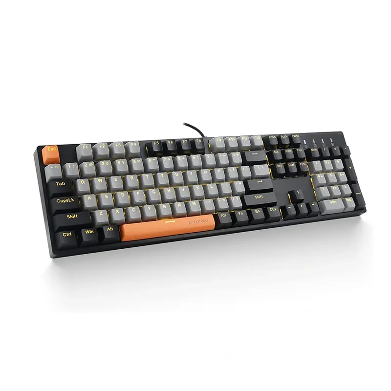 Keyboard Komputer Ukuran Penuh Mekanik 104