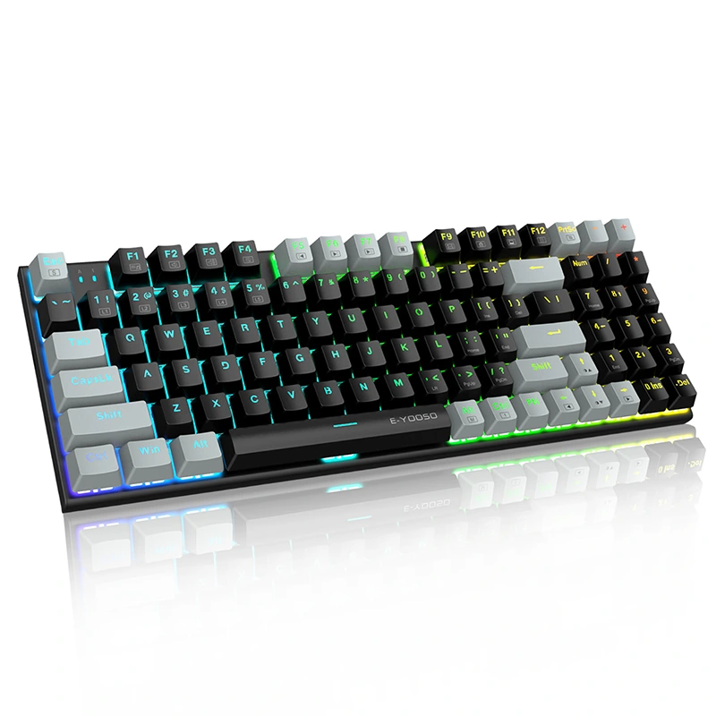 Kabel 94 Tombol RGB Keyboard Gaming Mekanik